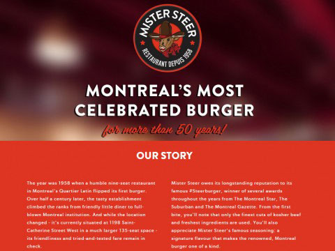Montreal Copywriting Portfolio Mister Steer